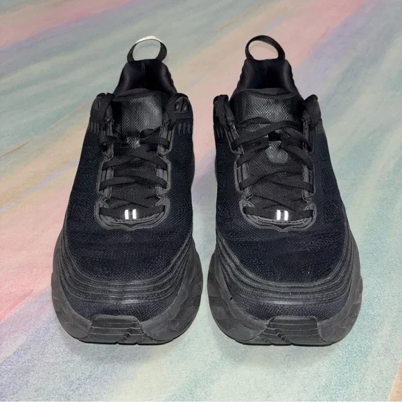Hoka Bondi 6 Wide black running shoes athletic women’s size 11 D - Picture 3 of 7